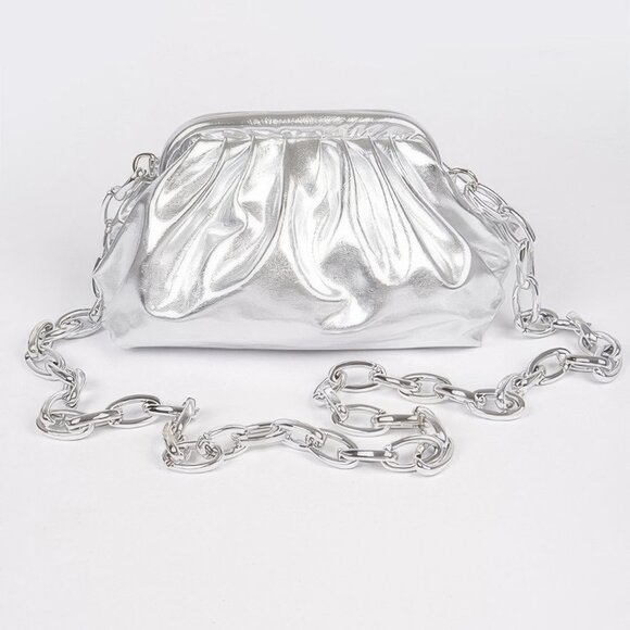 Metallic Pouch W Ccb Resin Chain - Picture 4 of 5